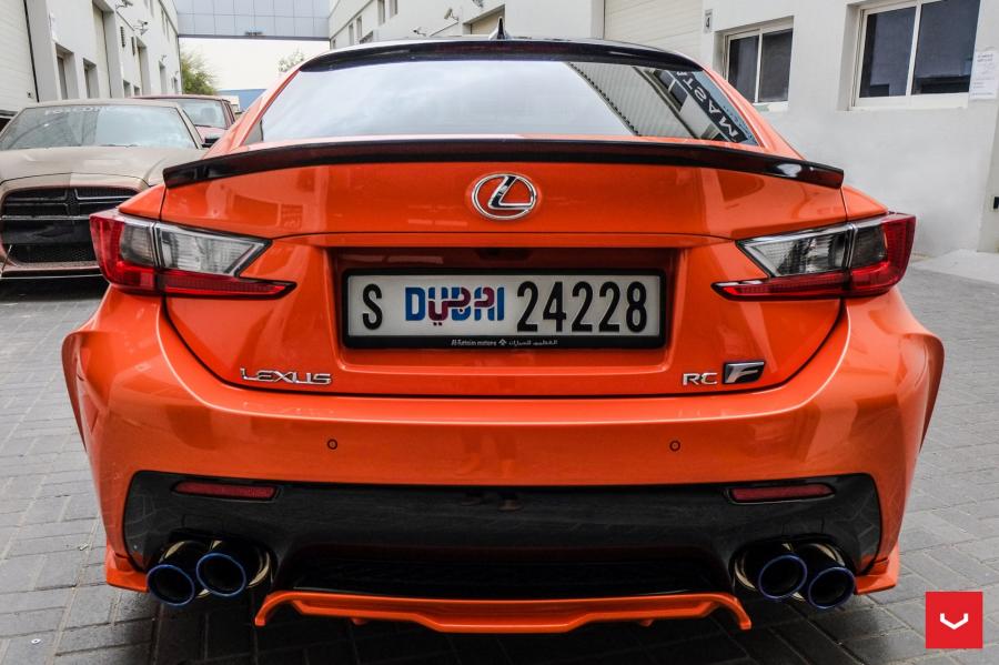  Lexus RC F on Vossen Wheels (VFS6) 2017 года  (фото 3 из 15)
